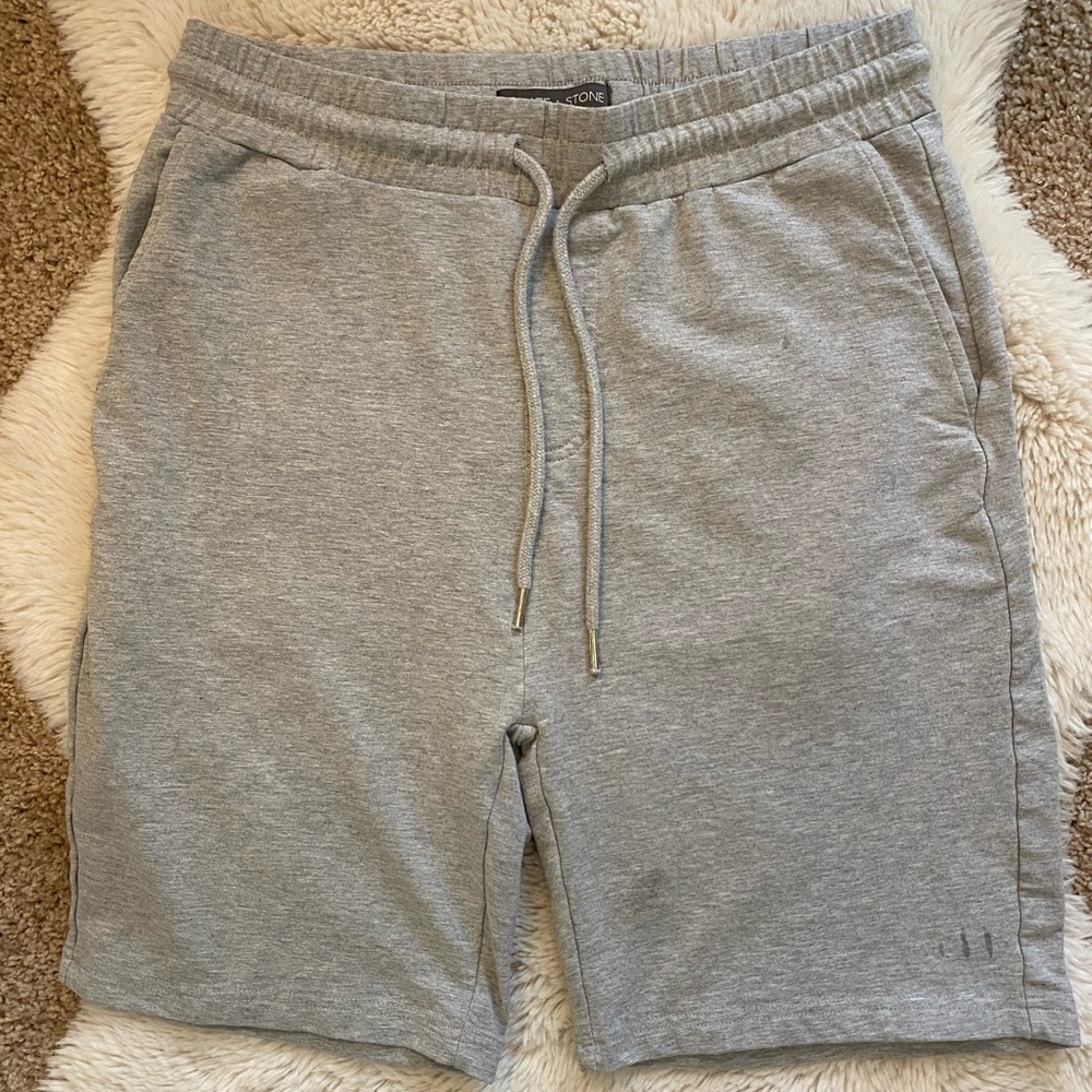 Slate & Stone Light Gray Athletic Shorts